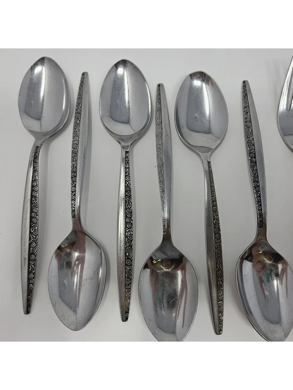 Lot of 20 Coventry Stainless Japan JH BOUQUET Flatware Set Spoons Forks Knives